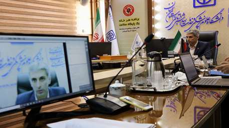  نشست دانشجویی ویدیوکنفرانسی با رئیس دانشگاه علوم پزشکی استان سمنان
